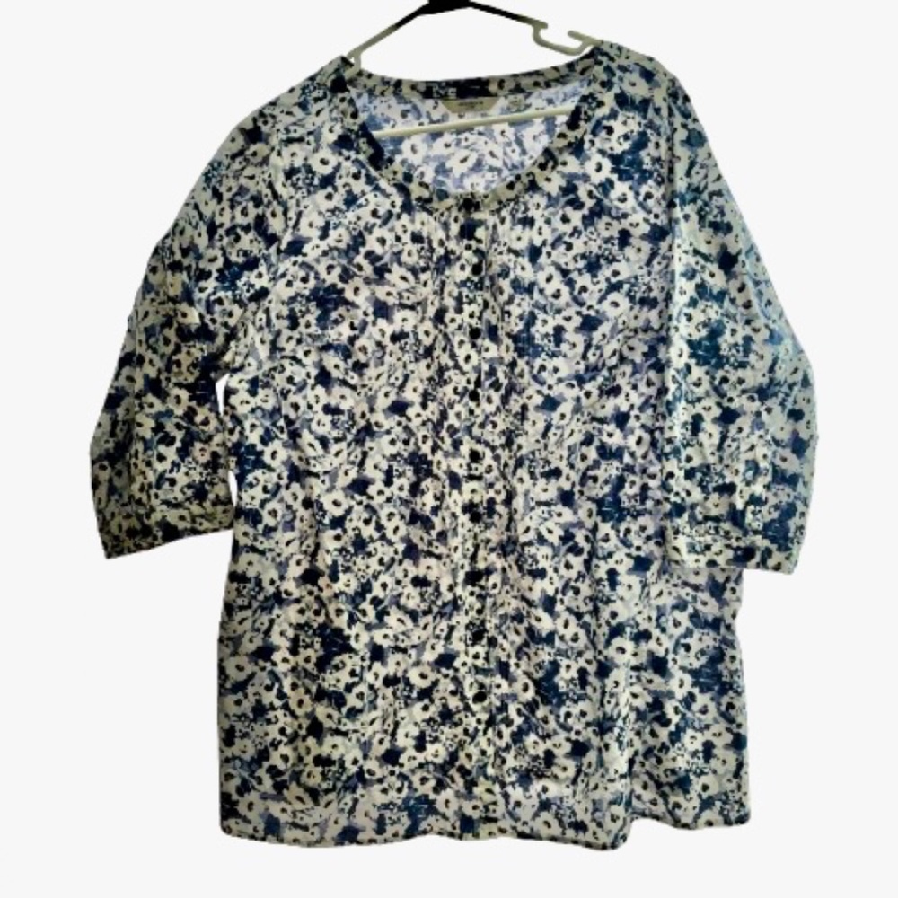Liz Claiborne Cotton Blouse